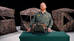 Enjoy the organization of a turkey vest at your side in the ground blind with the RedHead® Longbeard Blind Bag. | Cabela's