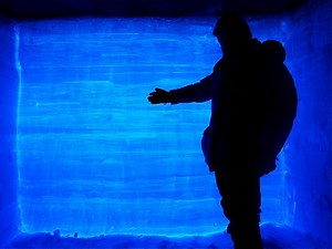 Inside an Antarctic time machine