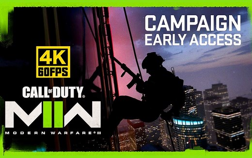 【4K60帧】《使命召唤：现代战争II 2022》战役先睹为快预告片