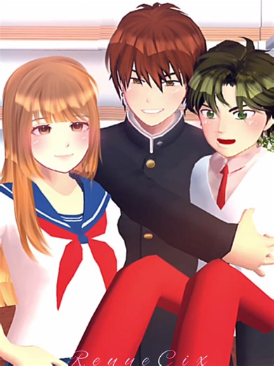 Kreatifitas Foto Keluarga Dalam Sakura School Simulator