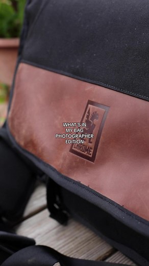 Check out what I keep in my Buran messenger bag as a photographer! With so many pockets and storage options, there’s always enough room for gear! #chromeindustries #chromemessengerbag #whatsinmybag #photobag #photographerhacks #photography #messengerbag