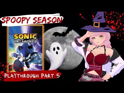 Spoopy Season: Sonic Unleashed #sonic #sega #gaming #vtuber #envtuber