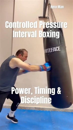 Controlled Pressure Interval Boxing | Power, Timing & Discipline 💥🥊 Kum Torbası İnterval #boxing