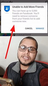 facebook par 5000 se jyada friend kaise banaye 😍 unable to add more friends on facebook 😘 facebook 5000 friends 🤣 facebook friends accept problem solved #facebookfriends #facebookfollowers #facebooknewupdate #facebookprofile #facebooktips | Rahul Tiwari