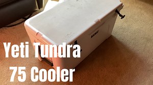 Watch Yeti Tundra 75 Cooler, Review&colon;﹚ on Amazon Live