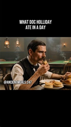 Did You Know What Doc Holliday Ate in a Day?