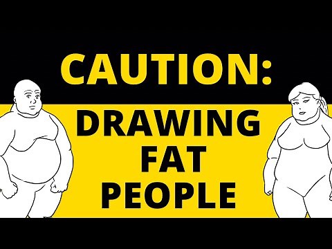 The best tips you need to draw your characters Overweight... or drawing Fat people