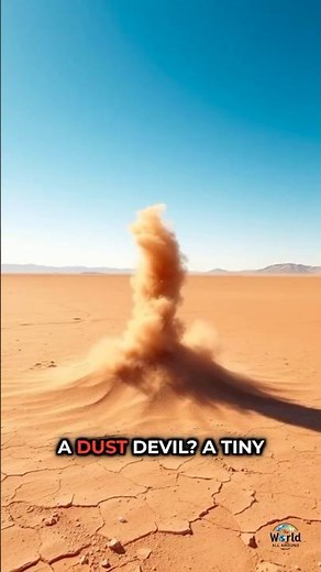 Dust devils can reach 1,000 FEET high! 🌪️😱 #science #nature #didyouknow #weather #dustdevils