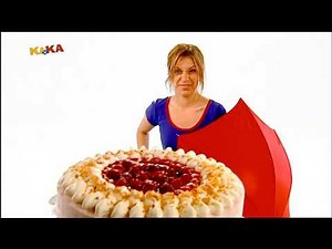 German TV presenter gets a cake in the face