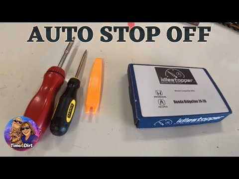 2025 Honda Ridgeline Auto Start/Stop Disable Install (Different Setup)