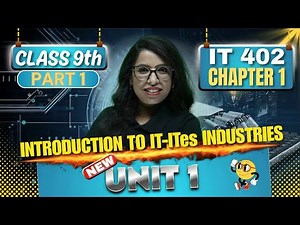 📘 Class 9 IT Part B Chapter 1 | Applications of IT & ITeS Explained(Part 1) 💻 | Barkha Mam 🚀