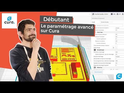 CURA Tutorial - How to IMPROVE 3D printing using ADVANCED SETTINGS? | Tutorial in French
