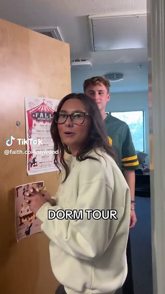 welcome to my crib! #gcu #dormtour #funny #fyp #blowthisup | dorm room tour
