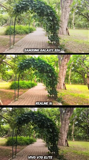 Realme 16 Vs Samsung Galaxy S26 vs Vivo V70 Elite Photography Test Camera Testing Compare Video