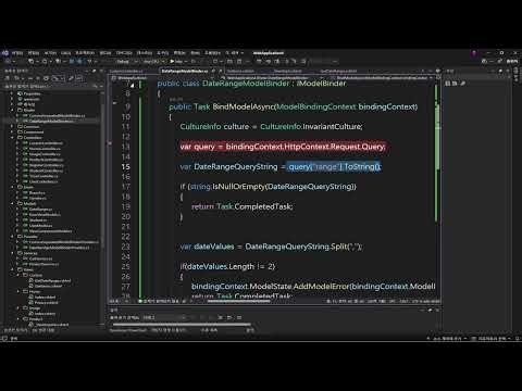 Asp.net core mvc 시작해보자 - Custom Model Binding - 6/8