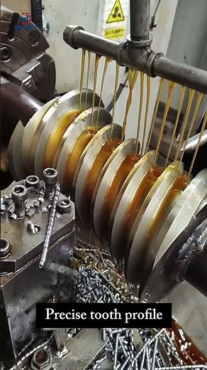 How Double Enveloping Worm Gears Are Machined | #cnc Milling Process