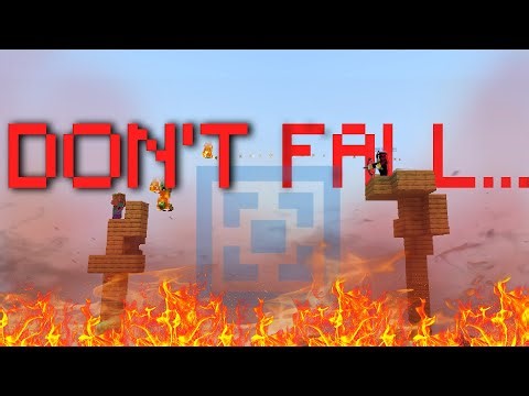 We tried Aternos' Tower Battle in Minecraft...