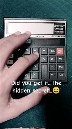 Why Everyone Is Trying This Calculator Hack Now 🤯 #trendingmemes