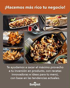 Contamos con un equipo multidisciplinario para poder atender a nuestros clientes y distribuidores, brindándoles soluciones de valor para cada consumidor. Realiza hoy mismo tu pedido: https://bit.ly/3sgn0PS | Simplot México