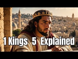 1 Kings Chapter 5 Explained (God's Sacred Plan Revealed)