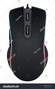 Vector Illustration Black Realistic Gaming Computer Stock Vector (Royalty Free) 1889409802 | Shutterstock