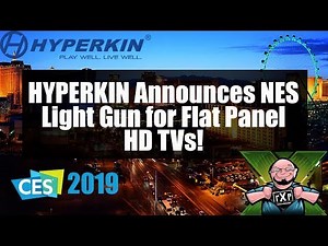 Play Duck Hunt on Flat Panel TVs! HYPERKIN Announces NES Light Gun for Flat Panel HD TVs!