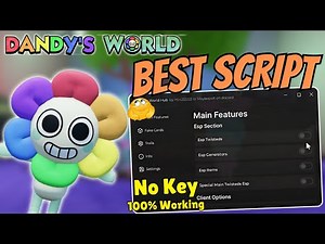 🔥 NEW Dandy’s World Script GUI | No Clip, God Mode, Instant TP & More! | Pastebin 2025