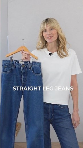 How to style straight leg jeans, 4 easy outfits