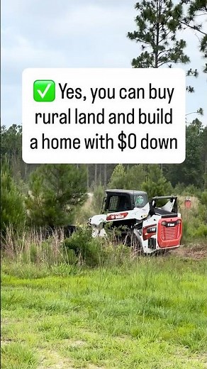 Buy Land, $0 Down (Here is how)