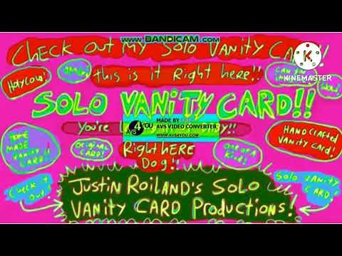 Justin Roiland's Solo Vanity Card Productions Il Vocodex Effects