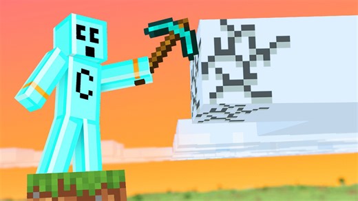 Breaking every object reveals hidden Minecraft treasures