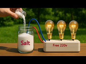 Hidden Salt Uses That Give You Lifetime Home Electricity 220V