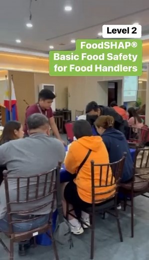 Happening now: Interactive Learning during Level 2 FoodSHAP® Basic Food Safety for Food Handlers Training in ALABANG! | Food Safety & Hygiene Academy of the Philippines