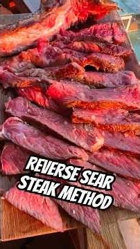 How I Prepare Thick Steaks - Reverse Sear Method