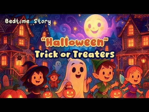 Halloween Trick or Treaters 🎃🍬👻 | Spooky Halloween Bedtime Story for Kids and Toddlers