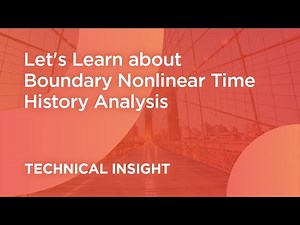 Let's Learn about Boundary Nonlinear Time History Analysis | Civil Engineering | midas Civil