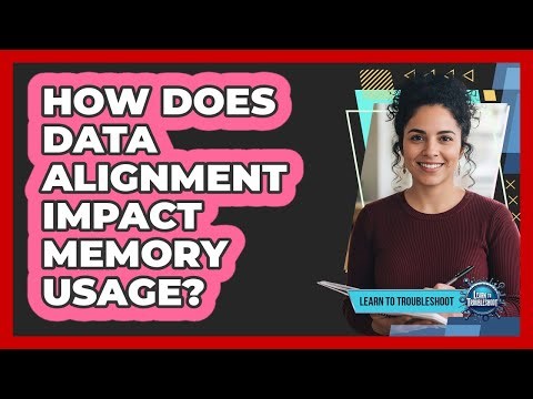 How Does Data Alignment Impact Memory Usage?
