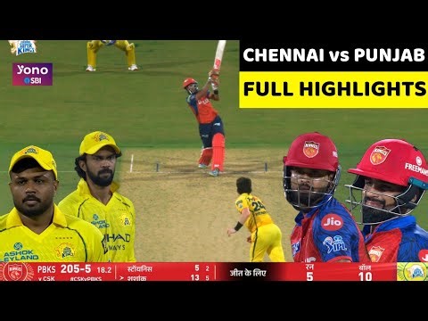 CSK vs PBKS IPL 2026 Full Match Highlights | CHENNAI vs PUNJAB IPL 2026 Full Highlights