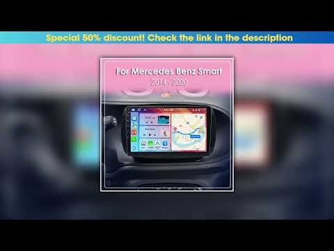 Discount Wireless CarPlay Android Auto Car Radio For Mercedes Benz Smart 453 Fortwo 2014-2020 Andro
