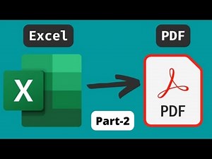 Part 2/2 | Microsoft | Excel to PDF Converter | Java | Apache POI | ITextPDF | Tutorials | Beginners