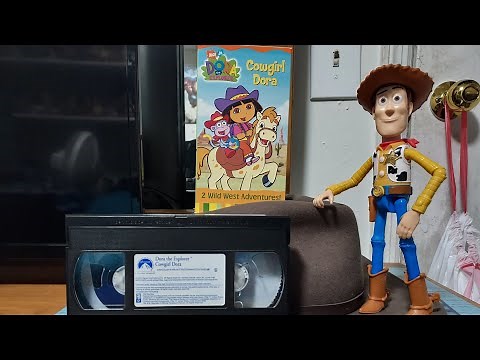 Closing Of Dora The Explorer: Cowgirl Dora VHS From 2003