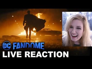 The Batman Trailer REACTION - Main Trailer 2 DC FanDome