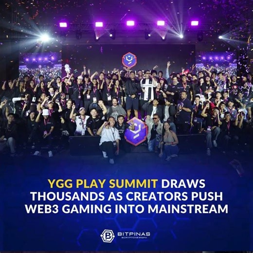 YGG Play Summit Draws Thousands as Creators Push Web3 Gaming Into the Mainstream