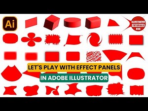 How to Use Effects in Adobe Illustrator | Effect Menu in Adobe Illustrator | Effects Menu Tutorial