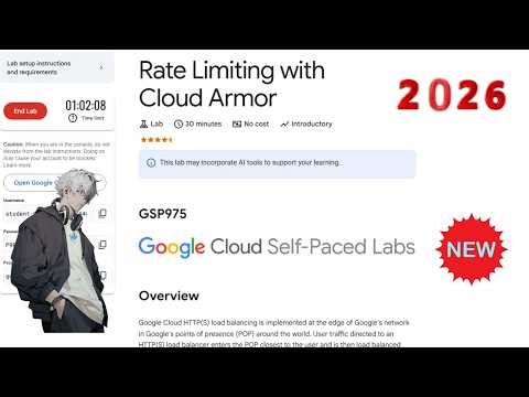 Rate Limiting with Cloud Armor | GSP975 | 100% Working #qwiklabs #arcadegooglecloud