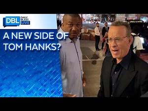 Tom Hanks Lashes Out When Fans Nearly Knock Over Wife Rita Wilson