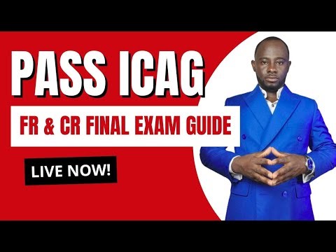 PASS ICAG Exam with CONFIDENCE Financial Reporting Live Q&A and Tips