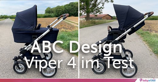 Test: ABC Design Viper 4 Kombi-Kinderwagen