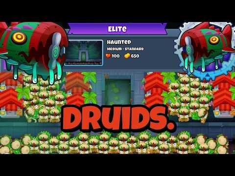 BTD6 Elite Bloonarius Boss Tutorial || Minimal Monkey Knowledge || Haunted