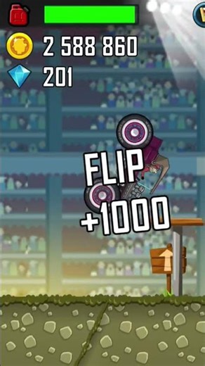 FASTEST SPEED! 🏎️💨 Hot Rod ARENA Stage | Hill Climb Racing #Shorts #HCR